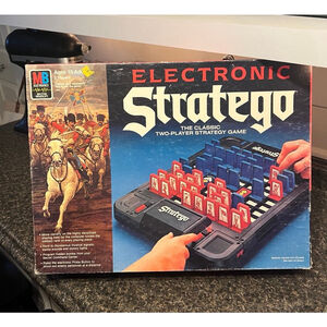 Electronic Stratego Vintage Milton Bradley 1982 Rare Complete Game